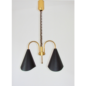 Oryginalna lampa Mid-Century do jadalni.